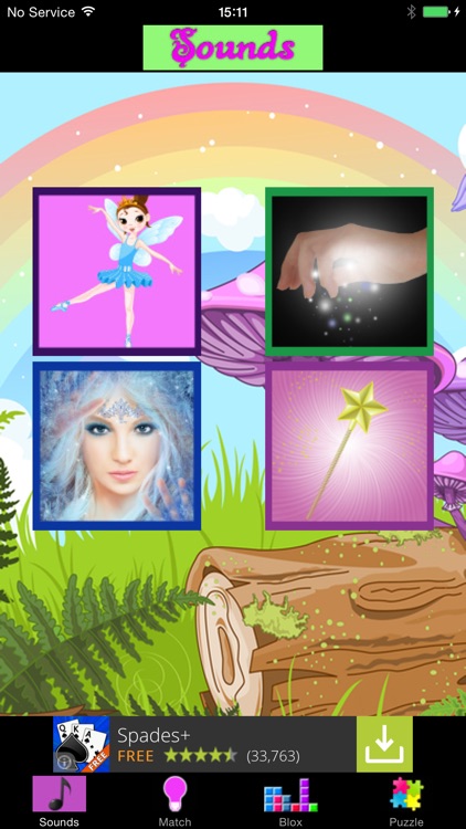 A Fairy Princess Game for Kids FREE -- Sound Match Puzzle Fun!
