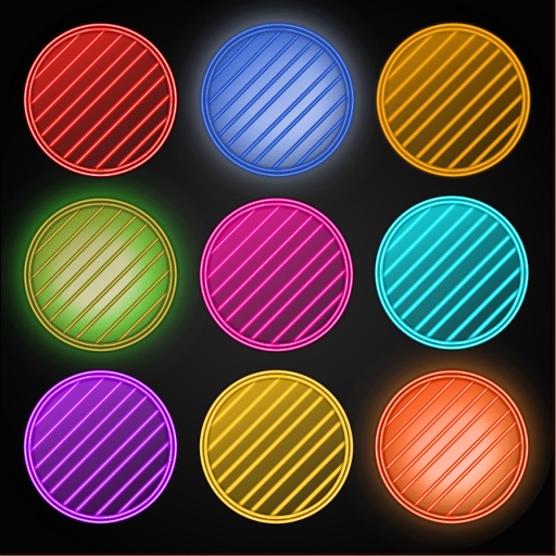Neon Ball Matching: Clear the Line Pro Icon