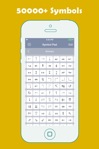 Symbol Keyboard-Character Pad screenshot 4