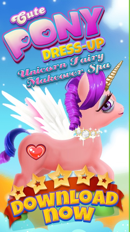 A Cute Pony Dress-Up Salon & Unicorn Fairy Makeover Spa