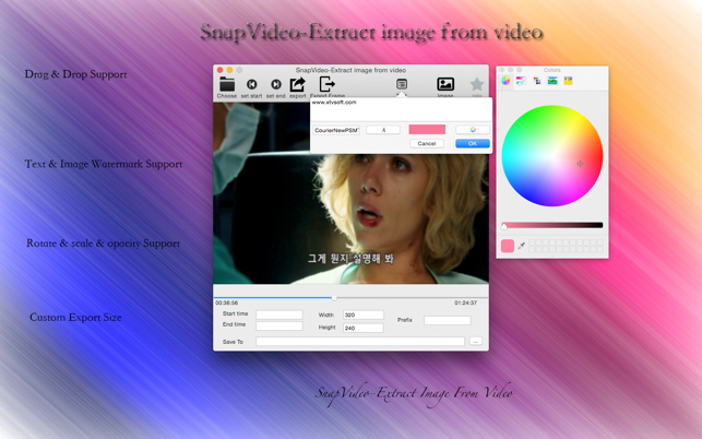 SnapVideo-Extract image from video