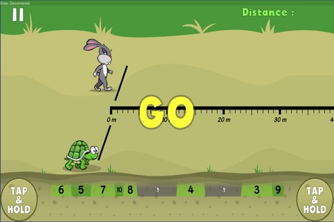 Go Tortoise - A Multiplayer Race Game of Fun and Run between 2 old rivalsのおすすめ画像1