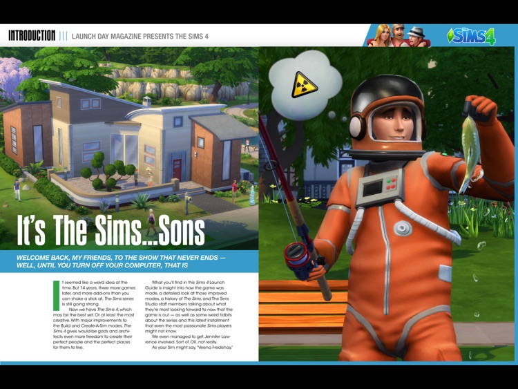 LAUNCH DAY APP: THE SIMS 4