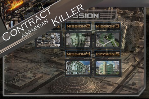 Contract Assassin 3D - Sniper Ghost Warrior Killer screenshot 2