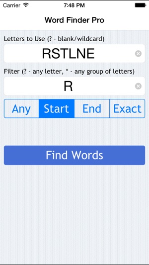 Game Word Finder