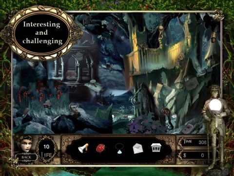 Adamina's Cursed Fate HD : Hidden Objects Puzzle screenshot 4