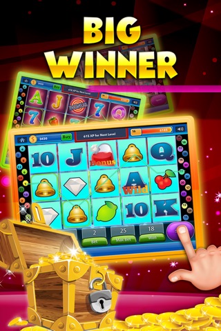 Lucky Win Slots - play real las vegas casino bash with big fish and scatter screenshot 2