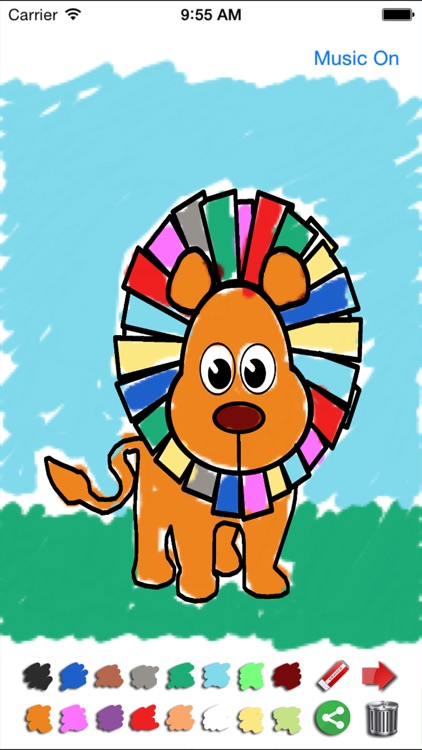 Kids Coloring Book(FREE) - cute 50 characters