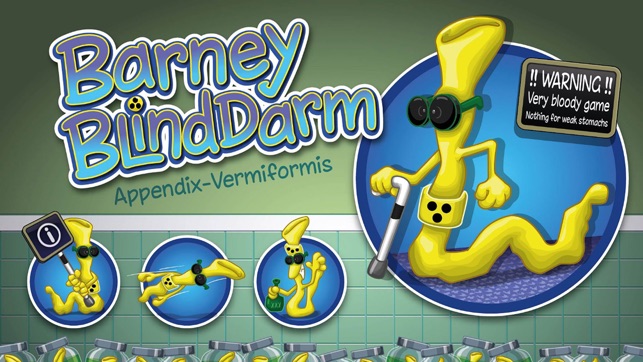 Barney Blinddarm, game for IOS