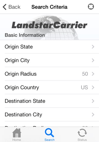 LandstarCarrier Mobile screenshot 3