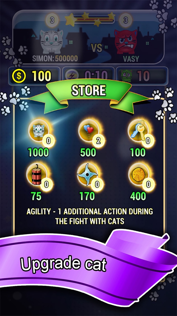 Simon the Cat Match3 Puzzle