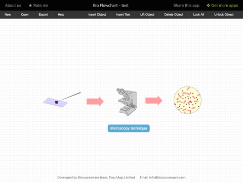 Bio Flowchart screenshot 3