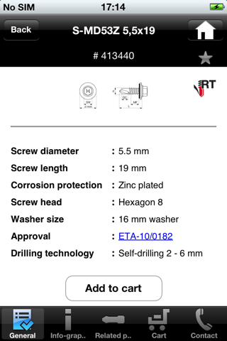 Hilti Screw & Nail Selector screenshot 4