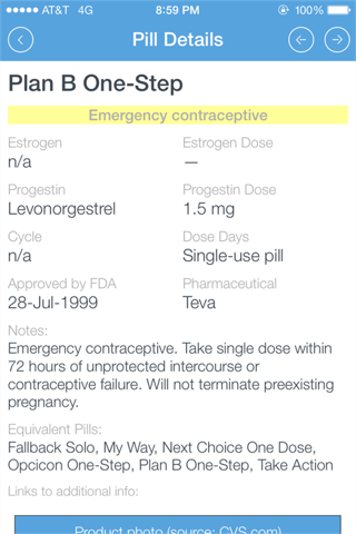 Oral Contraceptives screenshot 3