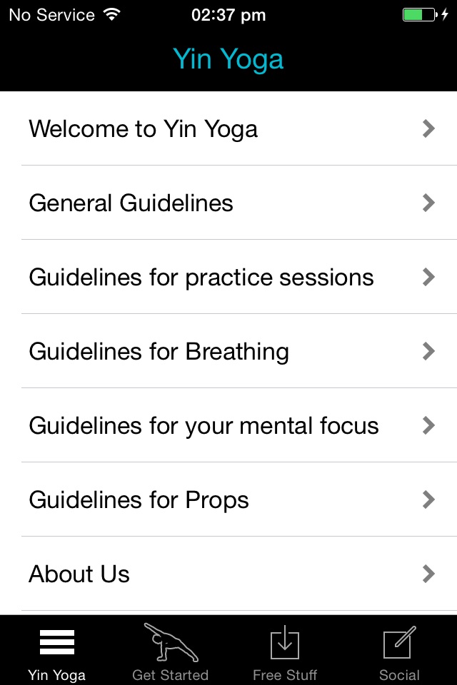 Yin Yoga with Simon Low screenshot 2