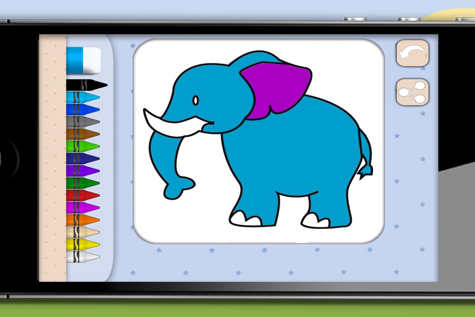 Pintar animales del zoo y de la selva – libros para colorear screenshot 2