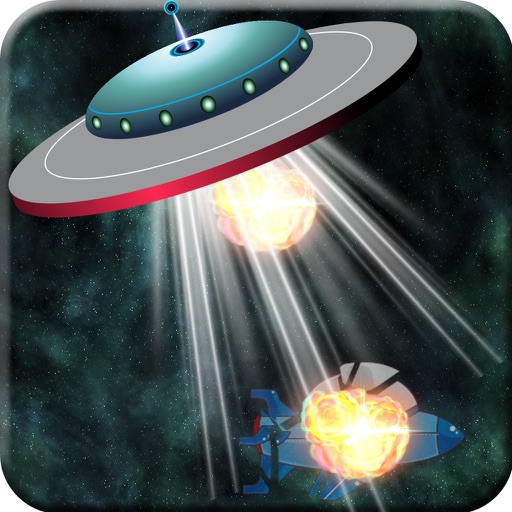 Alien Spaceship Attack - Zero Gravity Wars Laser Cannon Star Battlefront Game Free