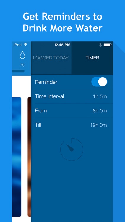 Water Balance: hydration and drinking tracker with goals and reminders screenshot-3