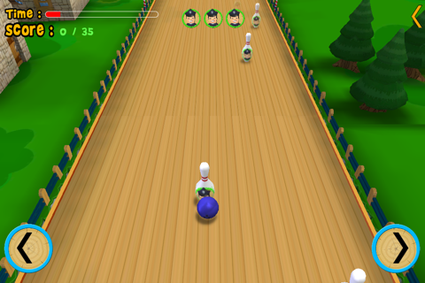 Dolphin bowling for children - free game screenshot 4