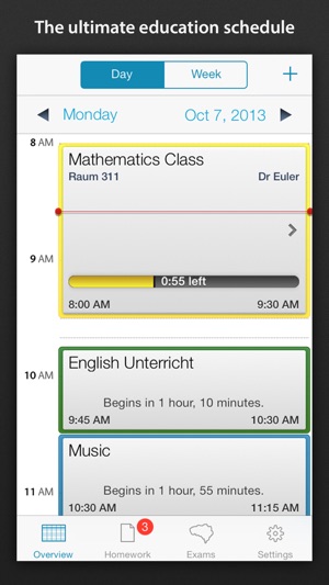 Class schedule - Your Assignment and Sch