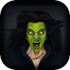A Halloween Witches Photo Booth Maker - Scary Picture Makeover w/ Skeleton & Corpse