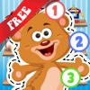 Free Kids Toys Puzzle Teach me Tracing and Counting - Learn about teddy bears and dolls for boys and girls