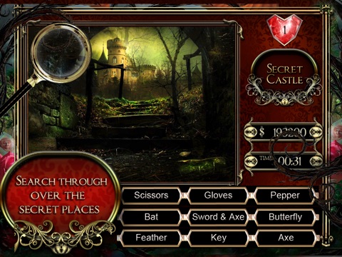 Alice's Secret Wonderland HD : Hidden Objects screenshot 2