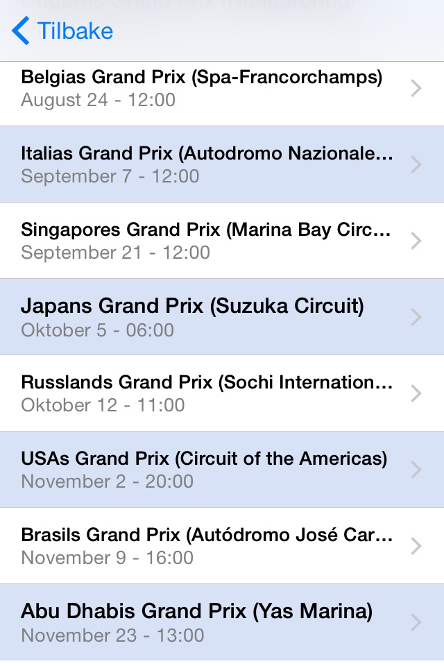 Formula 2015 Live screenshot 2