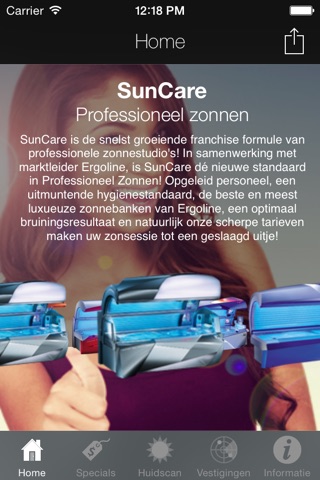 SunCare Zonnestudio's screenshot 2