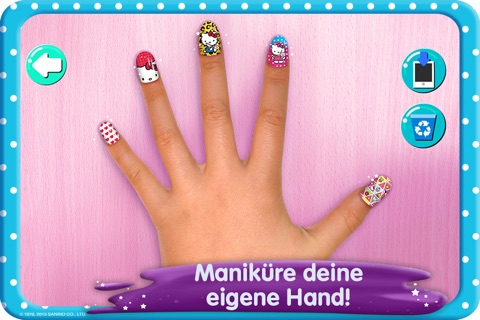 Hello Kitty Nail Salon screenshot 4