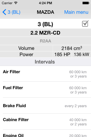 Auto Service Info for MAZDA screenshot 4