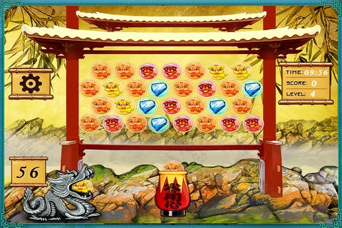 Asian Bubble Gold Match3 screenshot 3