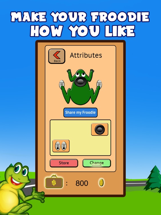 Froodie: Frog free jump - Frogger Froggy for iPad screenshot-3