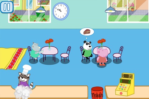 Kids Cafe with Hippo screenshot 3