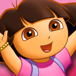 Ícone do app Hora de Brincar com a Dora, a Aventureira