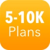 5k - 10k Training : Running Plans from Couch (Jog and Walk intervals) to run and lose weight