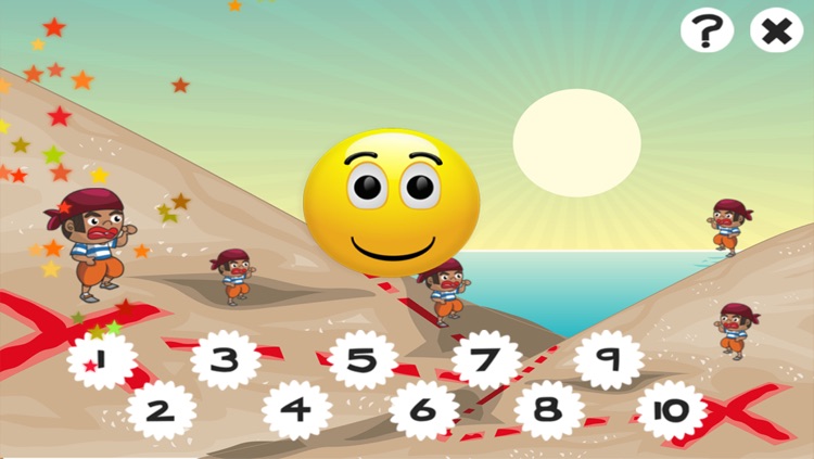 Pirate Counting Game for Children to Learn to Count screenshot-4