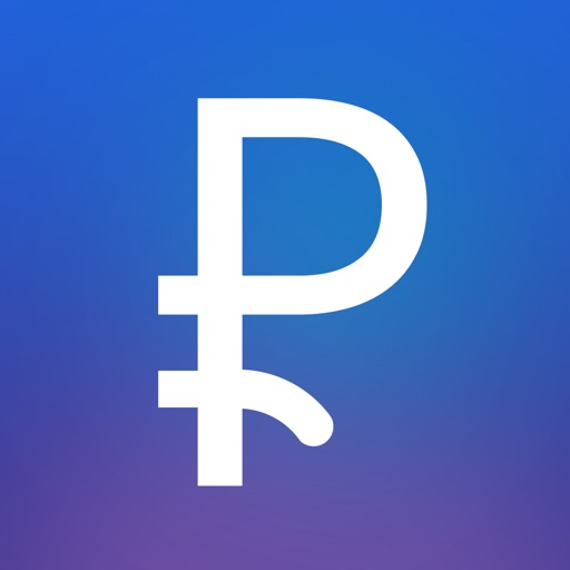 Rublegram - ruble exchange rate in the Instagram picture icon