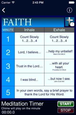 The Five-Minute Christian Meditation screenshot 2