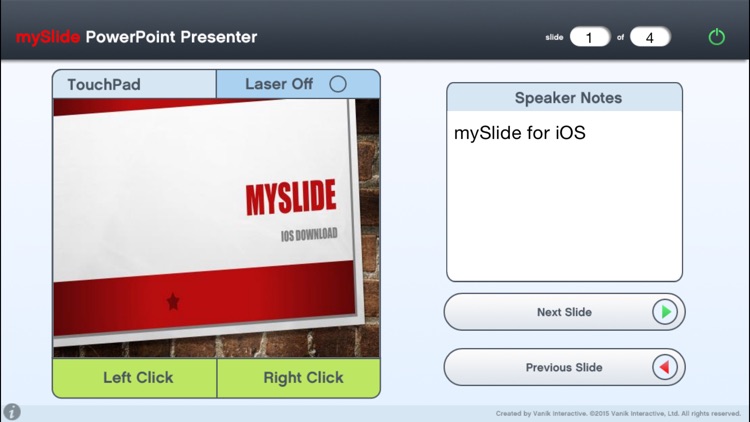 mySlide Powerpoint Presenter