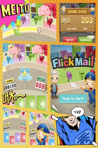 Flick Mail - Postman or Courier screenshot 2