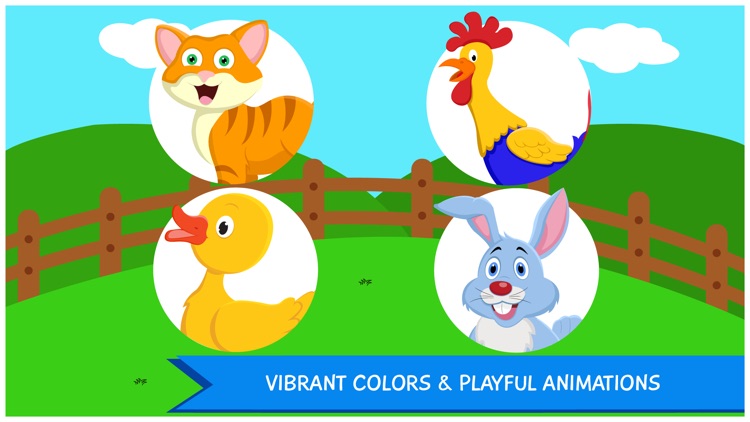 Peekaboo Farm Animals Lite - fun learning kids game