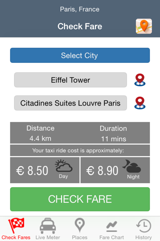 TaxoFare - France screenshot 2