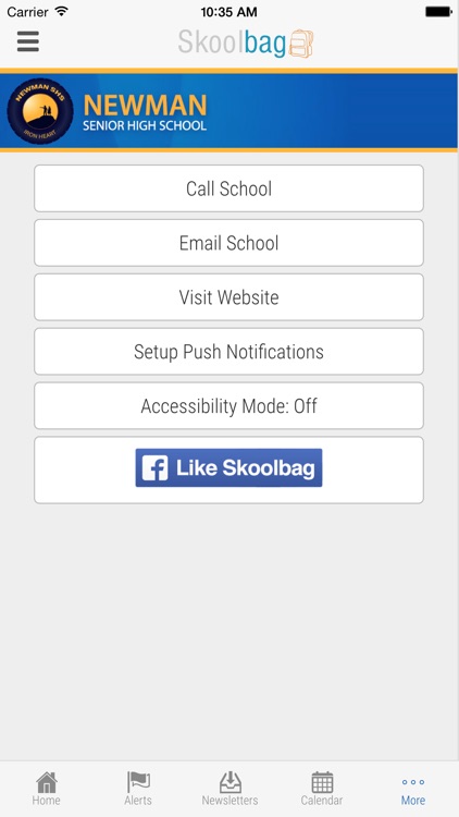 Newman Senior High School - Skoolbag screenshot-3