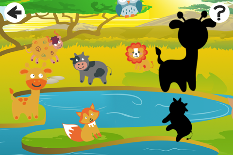 Animal-s from a Safari Trip in One Kid-s Puzzle Game For Play-ing, Teach-ing and Learn-ing screenshot 3