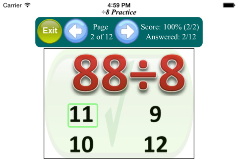 Division Table - Full Version screenshot 3