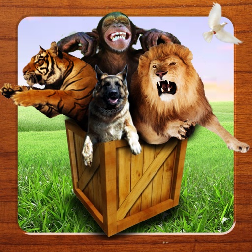 Zoo Puzzle : Free animal jigsaw puzzle educational learning game for kids.