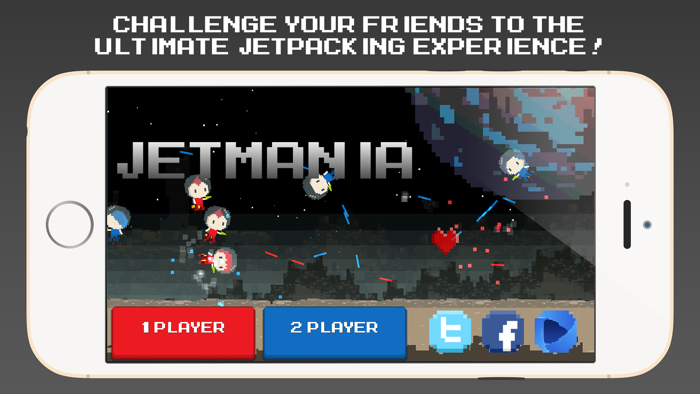 Jetmania - Physics Powered Jetpack Wars
