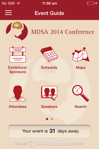 MDSA 2014 App screenshot 3