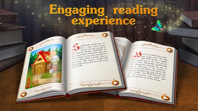 The three little pigs - preschool & kindergarten fairy tales book for kids screenshot-3